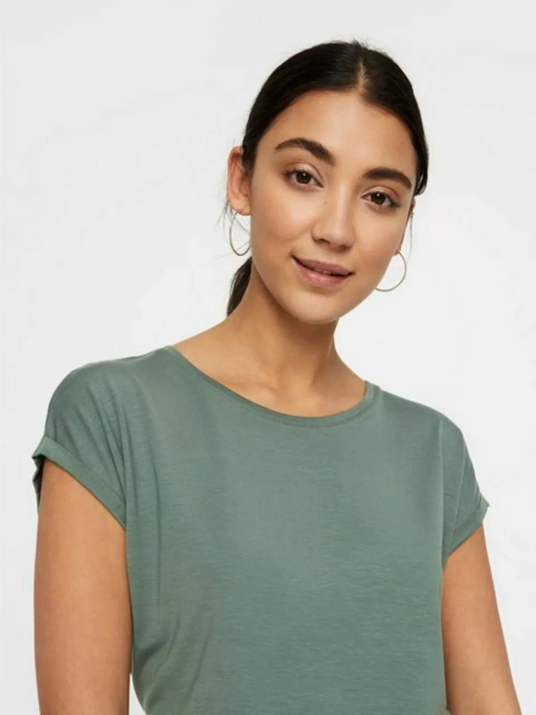 Vero Moda T-Shirt Ava (1-tlg) Plain/ohne Details günstig online kaufen