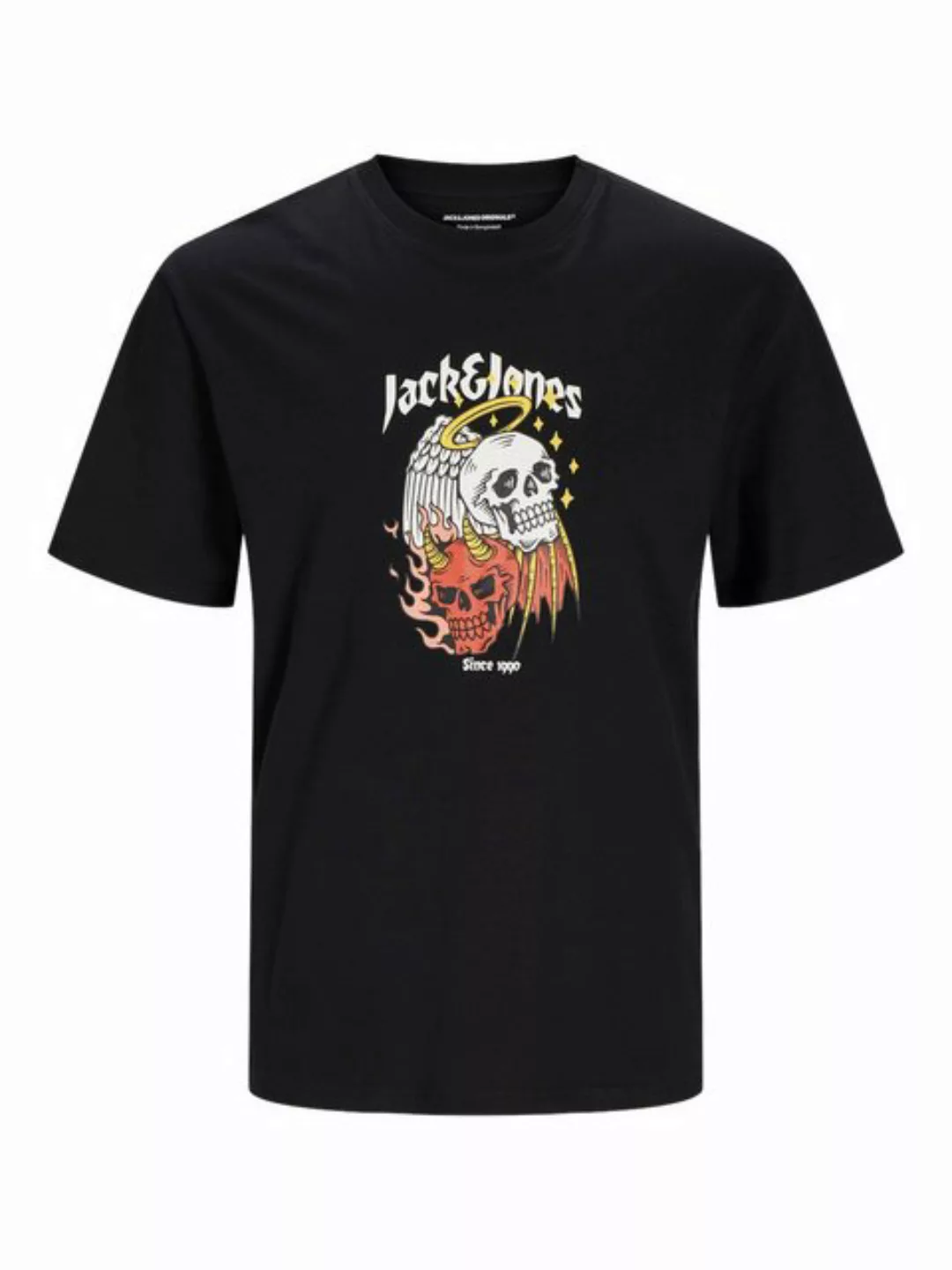 Jack & Jones Rundhalsshirt JORSEVEN SKULL TEE SS CREW NECK SN günstig online kaufen