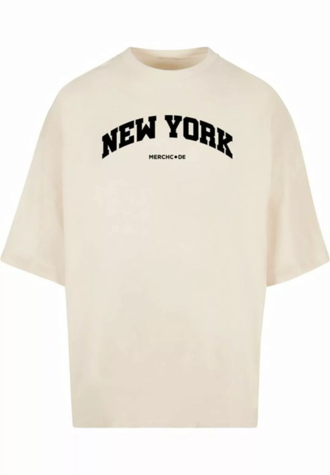 Merchcode T-Shirt Merchcode Herren New York Wording - Huge Tee (1-tlg) günstig online kaufen