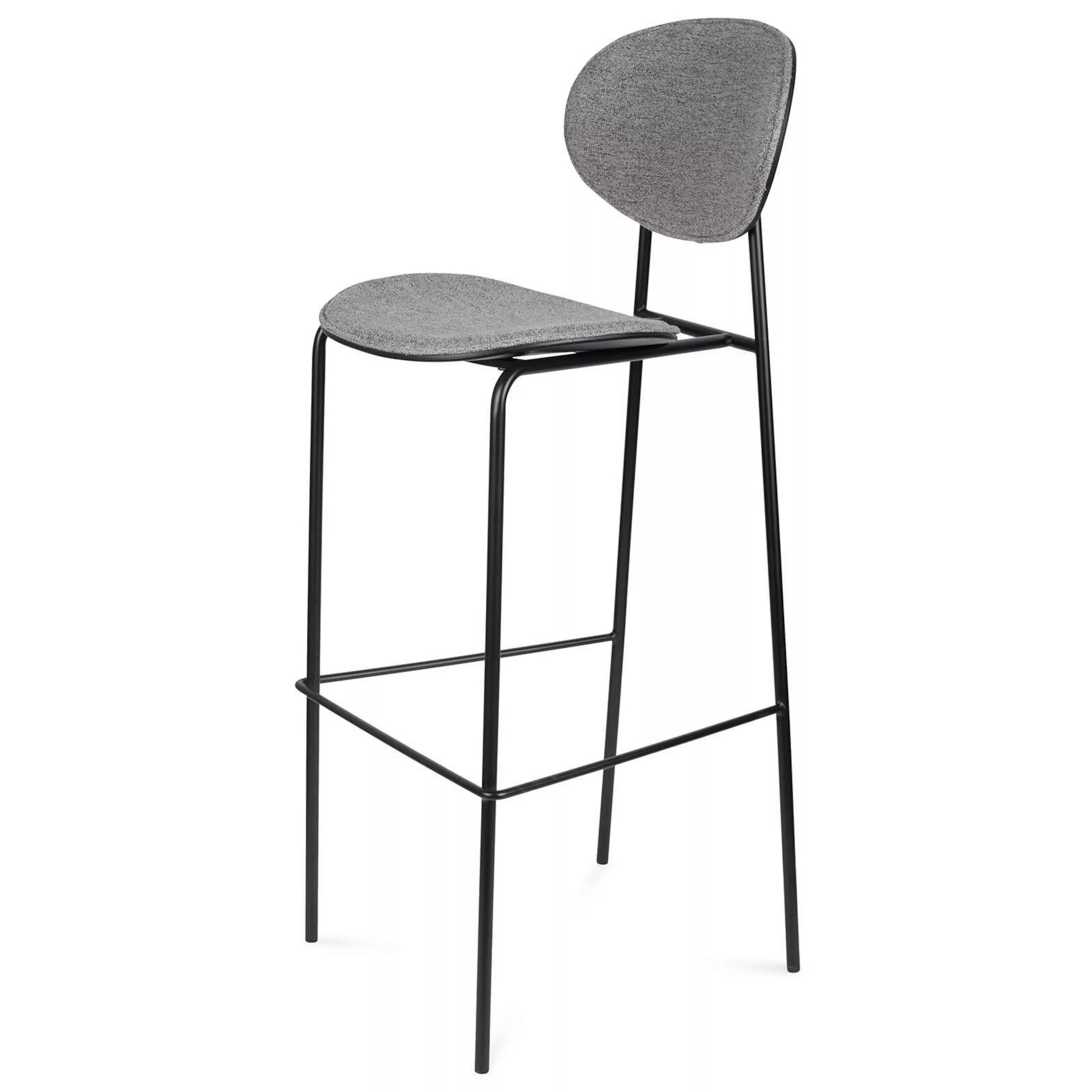 Barhocker ca. L54xB50xH106cm, grau günstig online kaufen