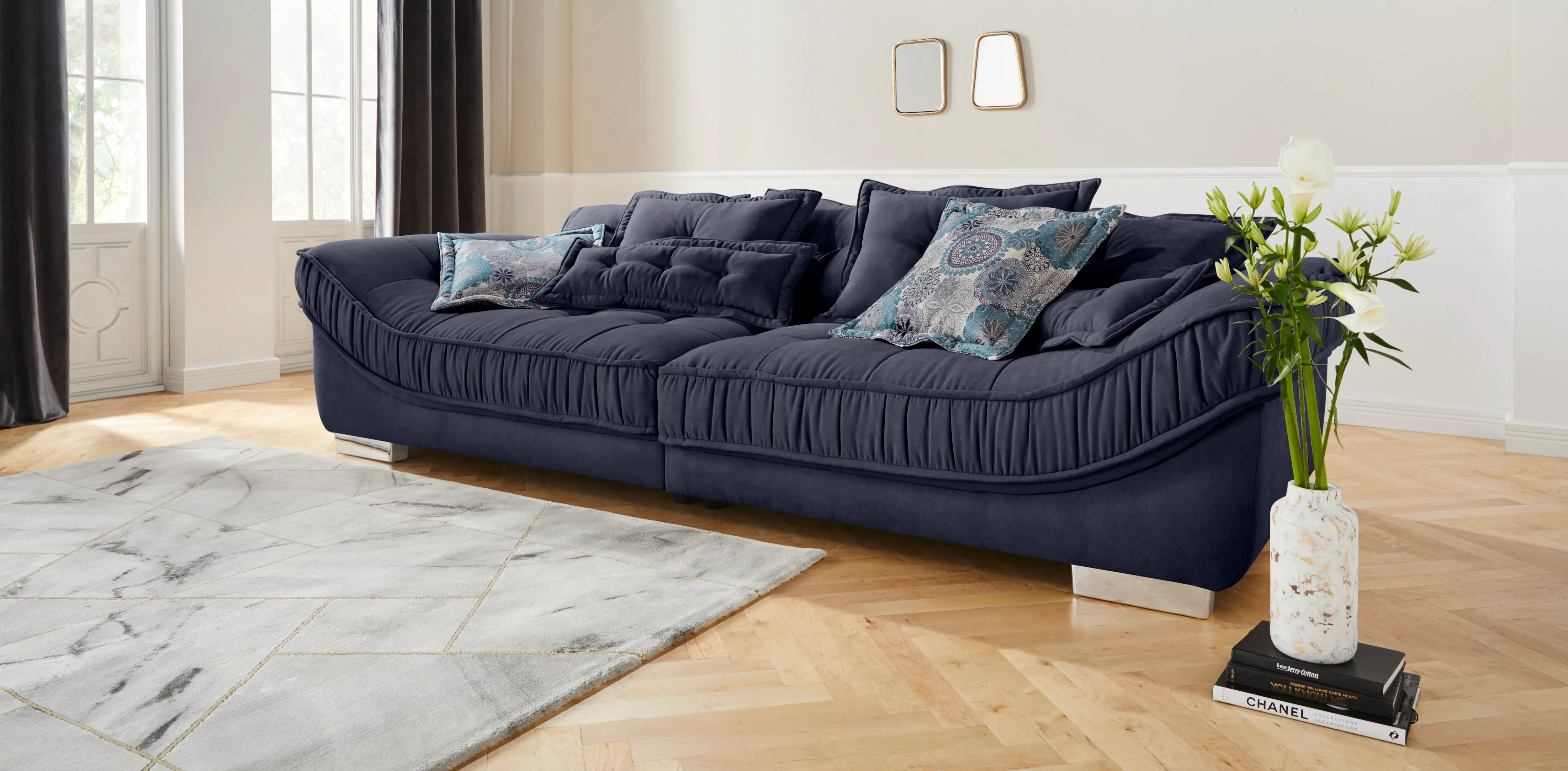 INOSIGN Big-Sofa "Diwan", hochwertige Polsterung für bis zu 140 kg Belastba günstig online kaufen