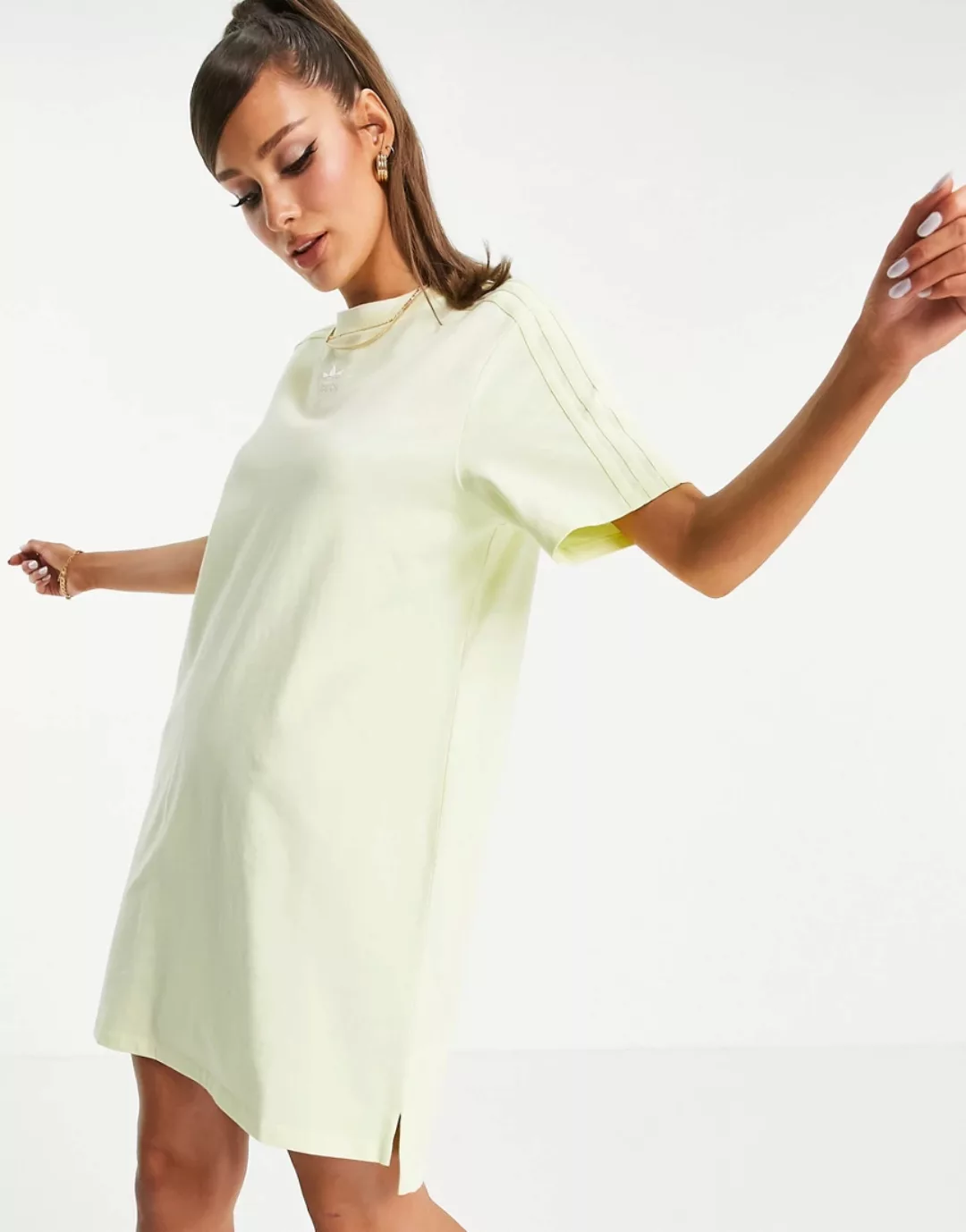 Adidas Originals Tee Kurzes Kleid 36 Haze Yellow günstig online kaufen