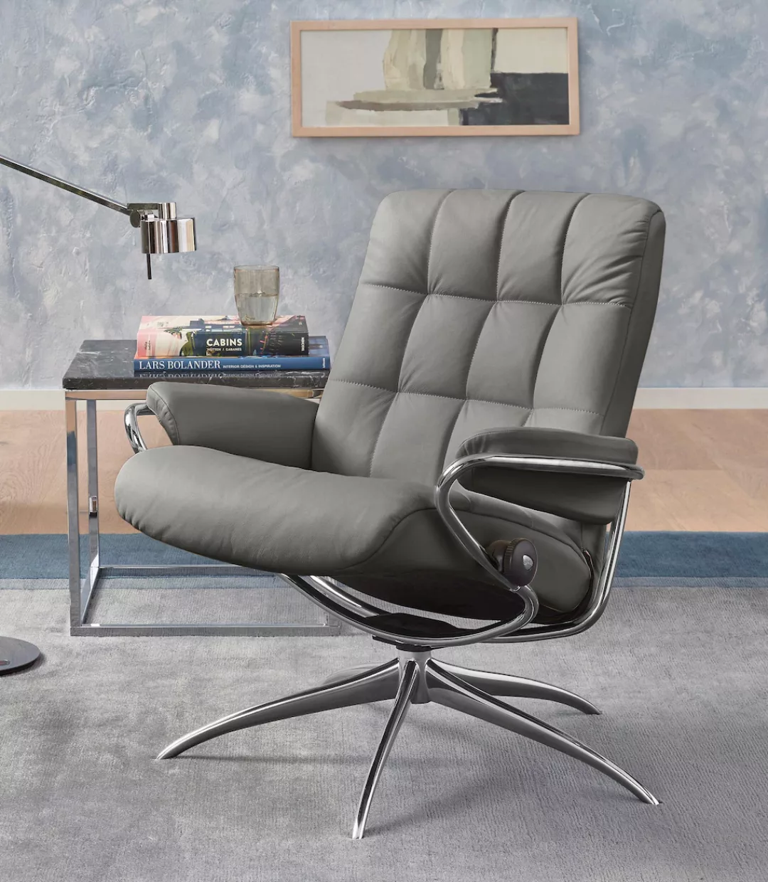 Stressless® Relaxsessel »London«, Low Back, mit Star Base, Gestell Chrom günstig online kaufen