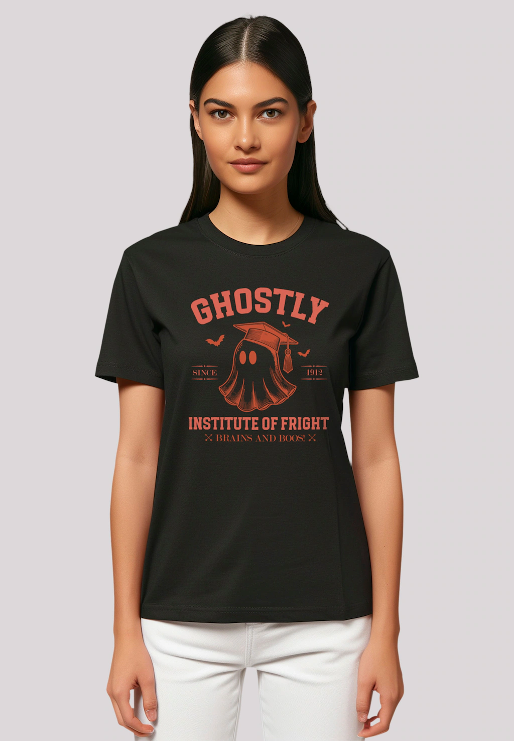 F4NT4STIC T-Shirt "Halloween University Ghostly ghost", Premium Qualität günstig online kaufen