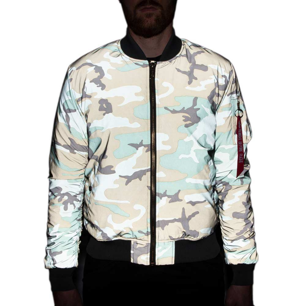 Alpha Industries Ma-1 Vf 59 Reflective Camo Jacke 3XL Woodland Camo 65 günstig online kaufen