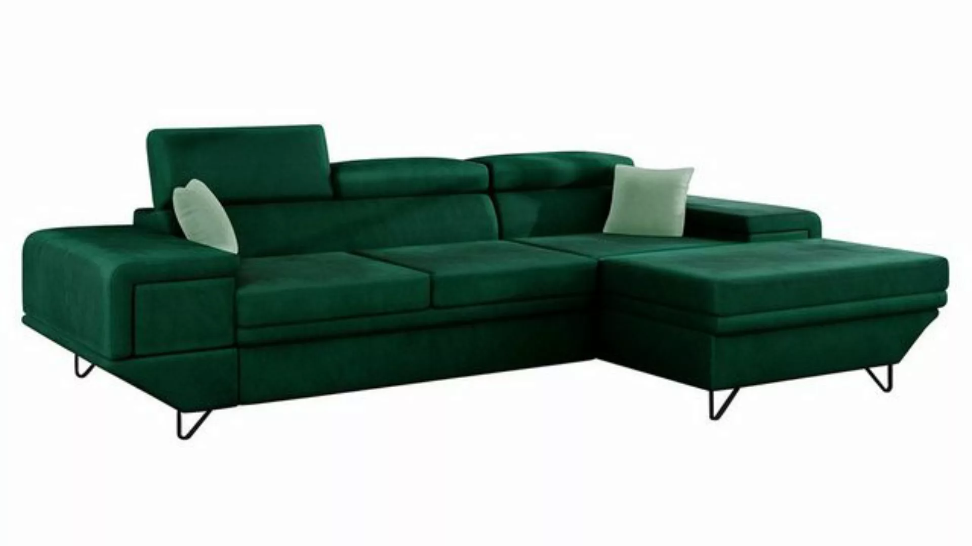 MIRJAN24 Ecksofa Benito, mit Schlaffunktion und Bettkasten, L-Form Sofa für günstig online kaufen