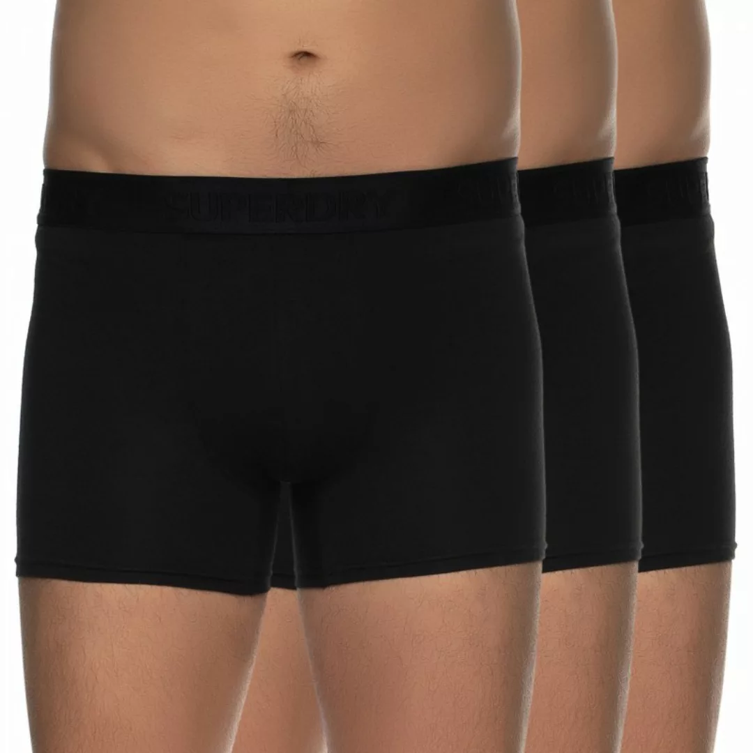 Superdry 3-er Set Classic Boxer Schwarz günstig online kaufen