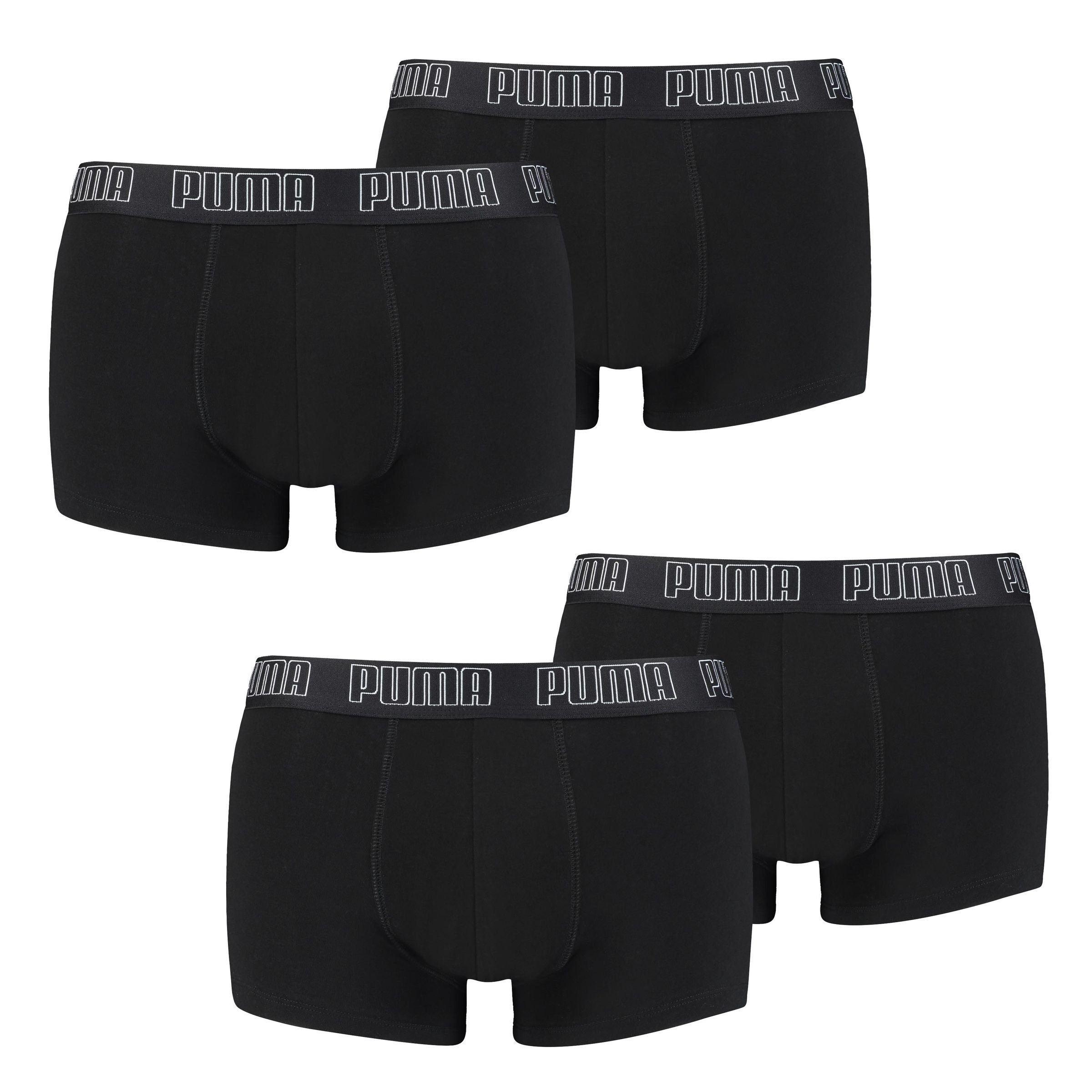PUMA Boxershorts PUMA BASIC TRUNK 4P günstig online kaufen