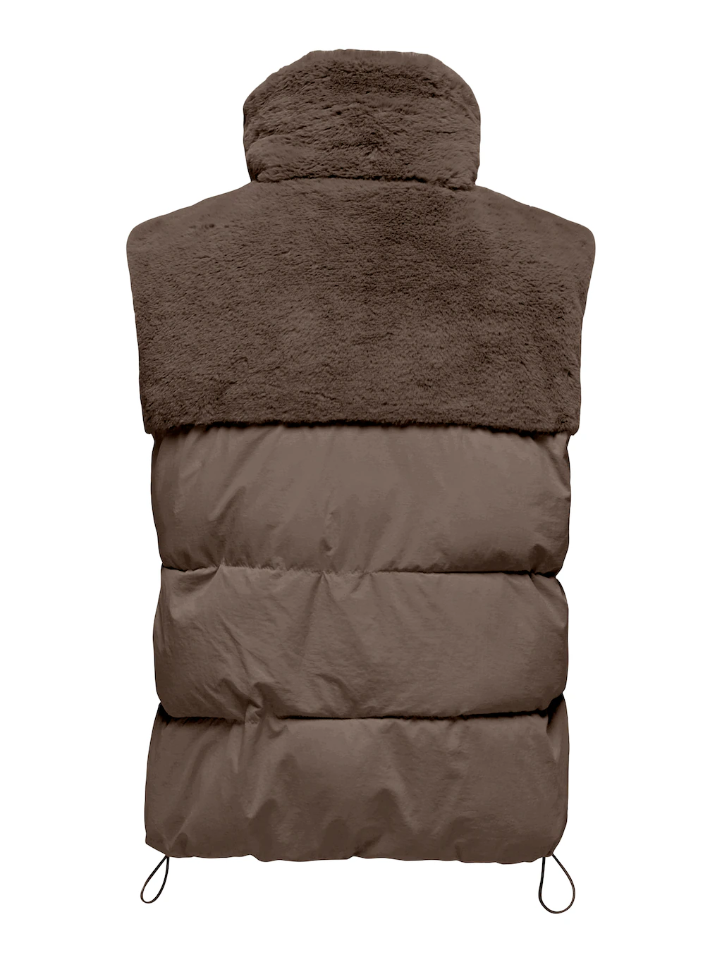 ONLY Steppweste "ONLWANJA FUR PUFFER MIX WAISTCOAT CC OTW", mit Teddyplüsch günstig online kaufen