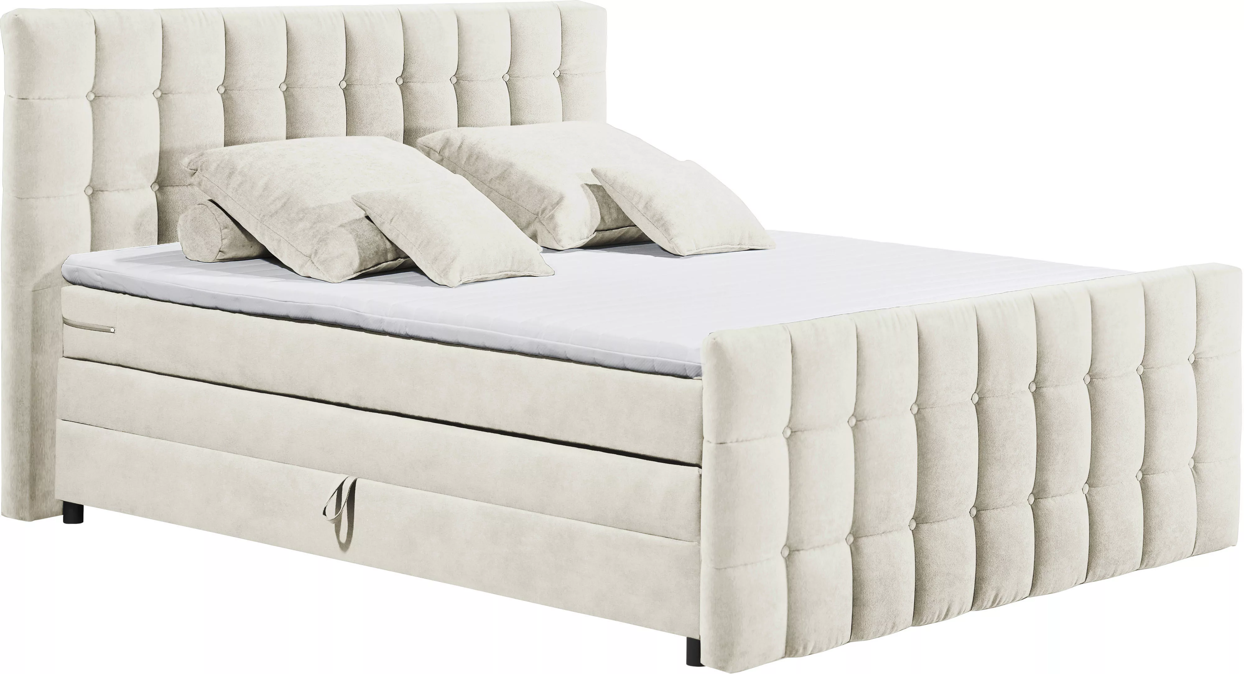 ED EXCITING DESIGN Boxspringbett "Mendoza", inkl. Bettkasten, erhältlich in günstig online kaufen