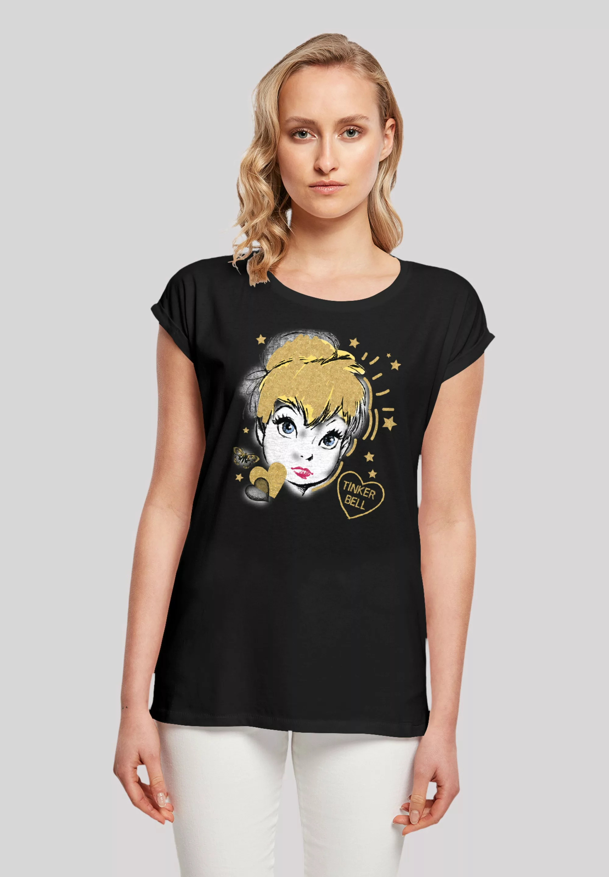 F4NT4STIC T-Shirt "Disney Peter Pan Golden Tink", Premium Qualität günstig online kaufen