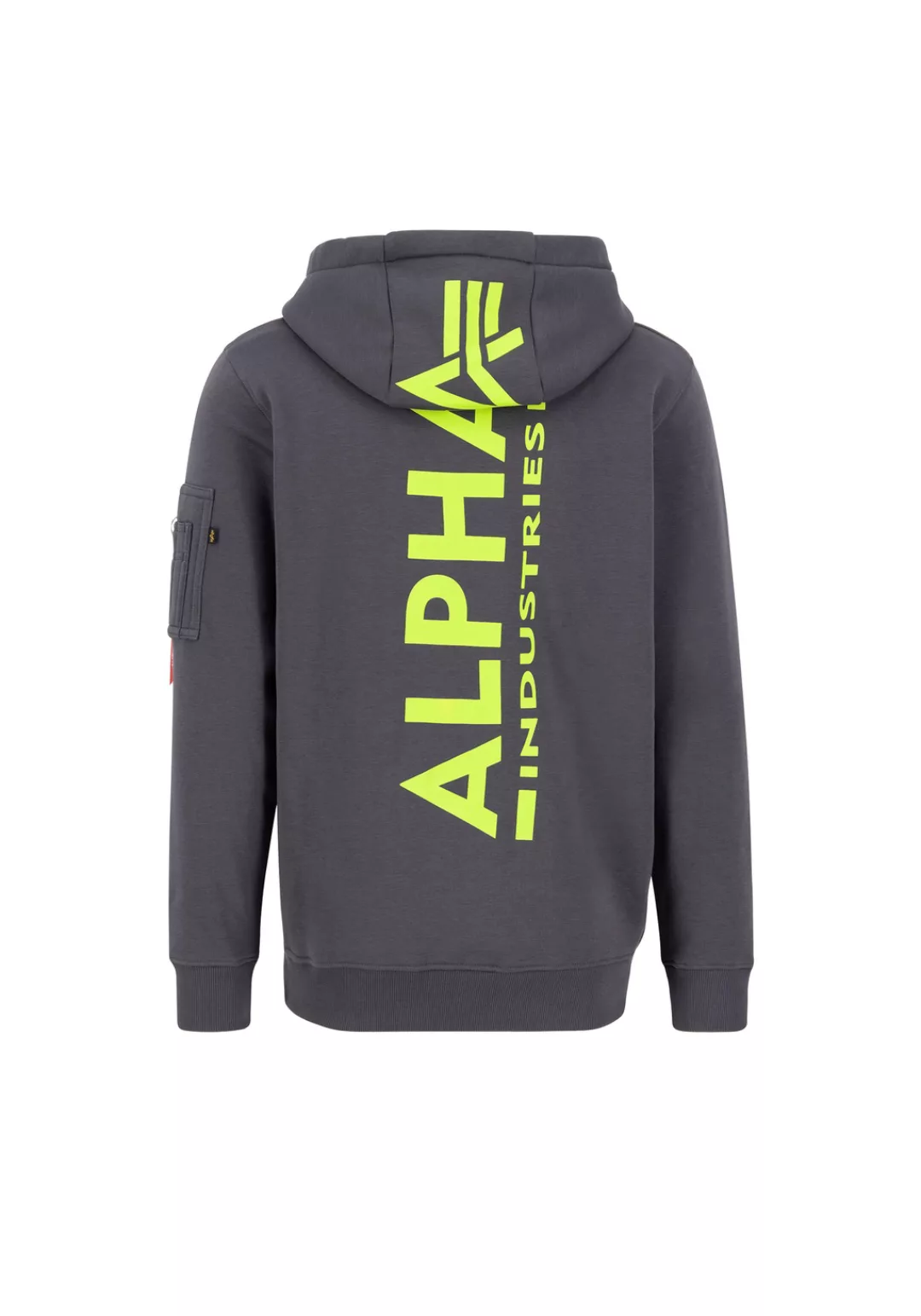 Alpha Industries Hoodie "Alpha Industries Men - Hoodies Back Print Zip Hood günstig online kaufen