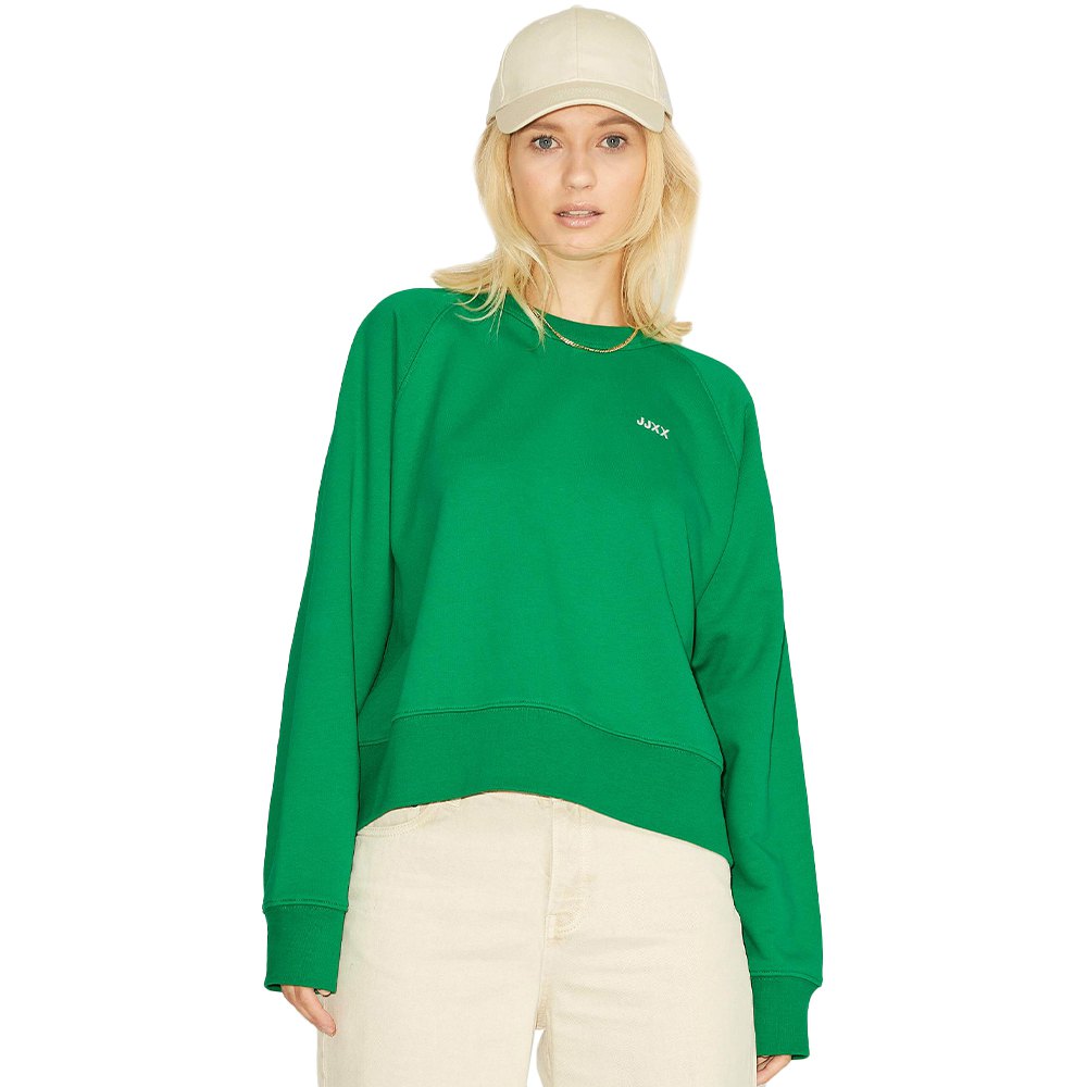 Jjxx Caitlyn Oversize Time Pullover XL Jolly Green / Detail Emb Moonbeam günstig online kaufen