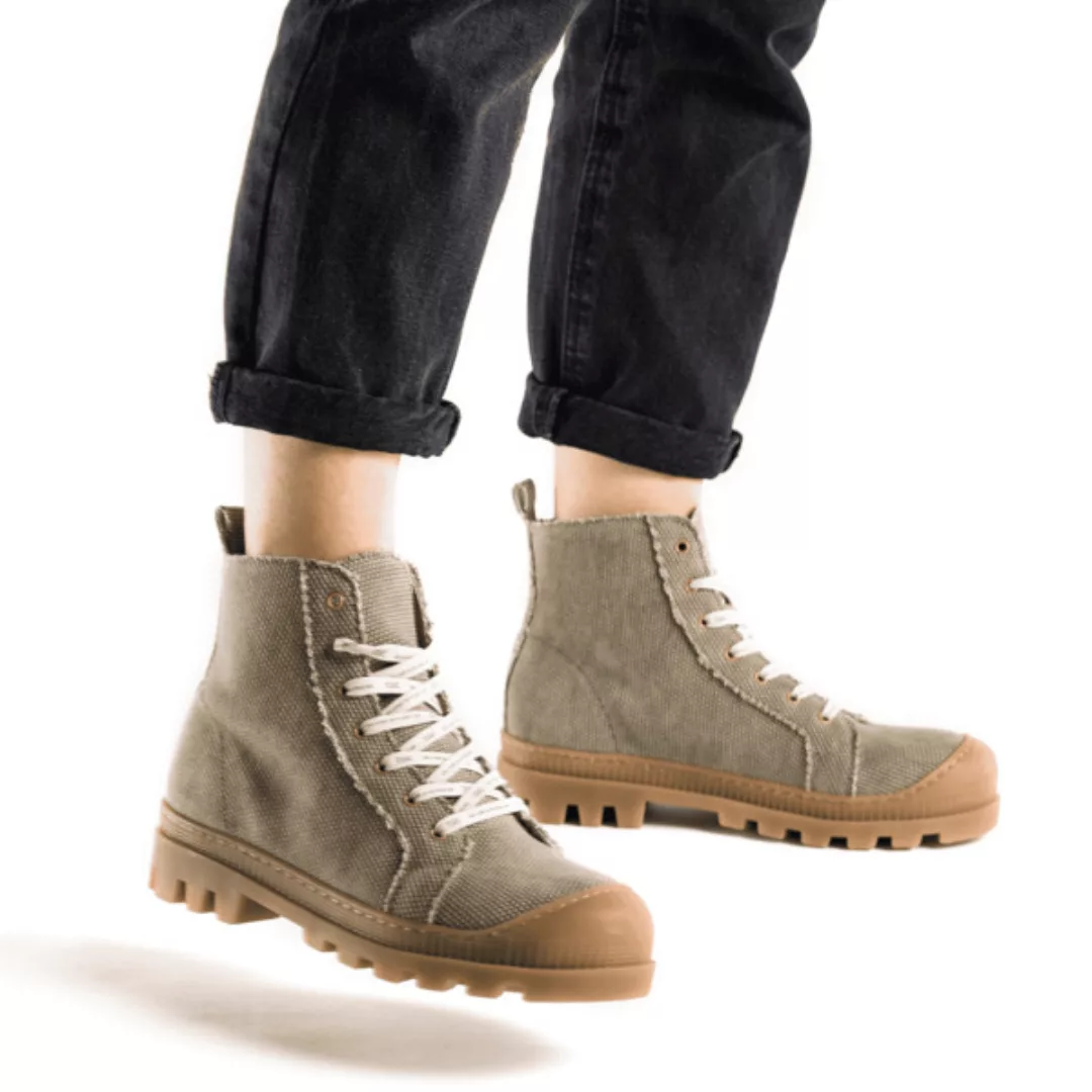 Nae Noah | Vegane Bio- Sneaker- Boots, Aus Bio- Baumwolle günstig online kaufen
