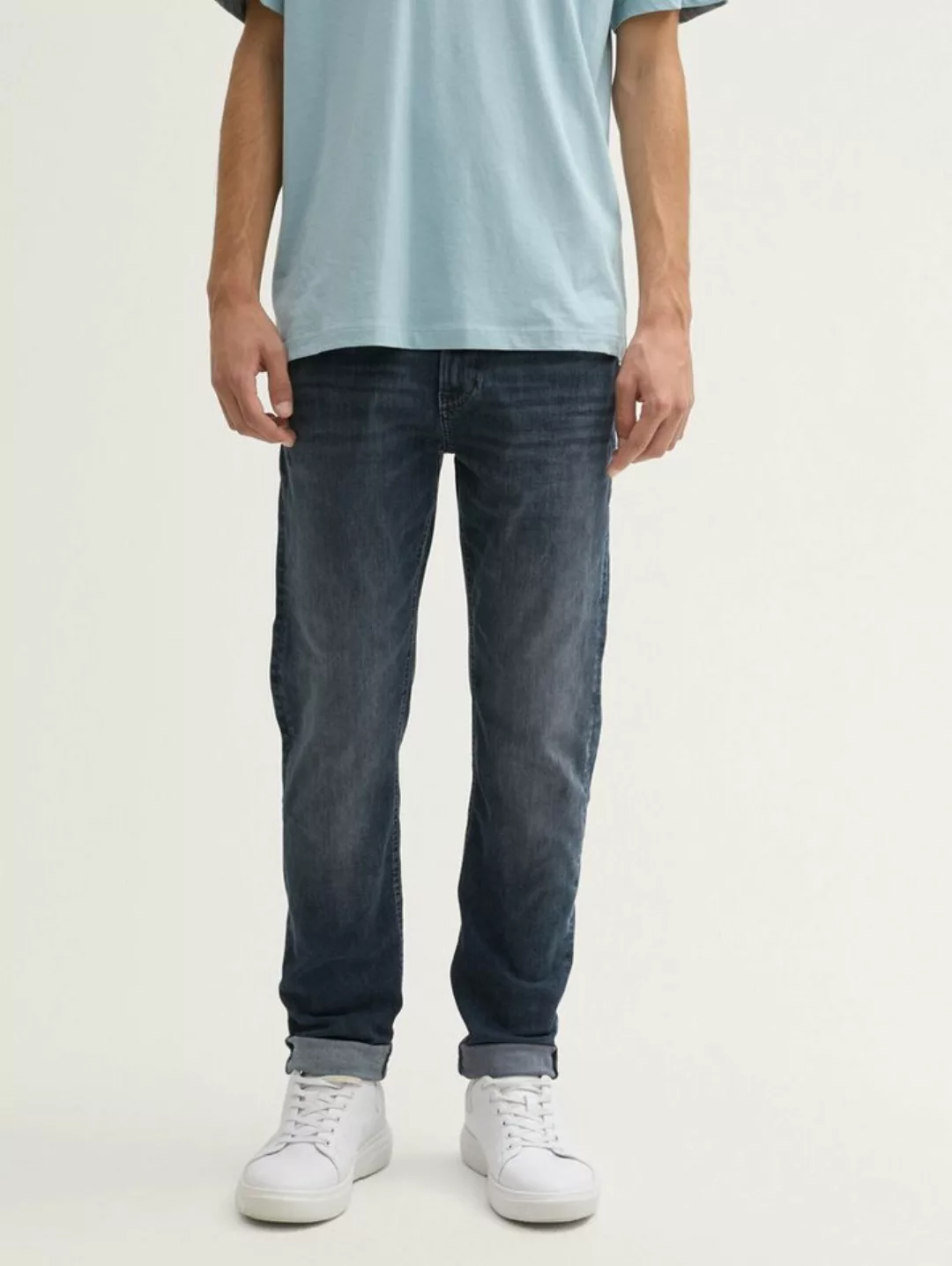 TOM TAILOR Denim 5-Pocket-Jeans Superflex Slim Tapered Jeans günstig online kaufen