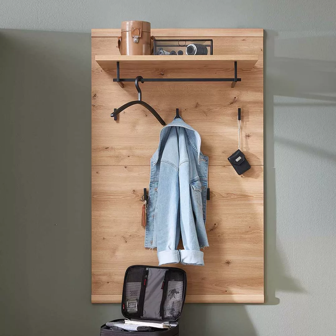 Hängegarderobe in modernem Design Holzoptik foliert günstig online kaufen