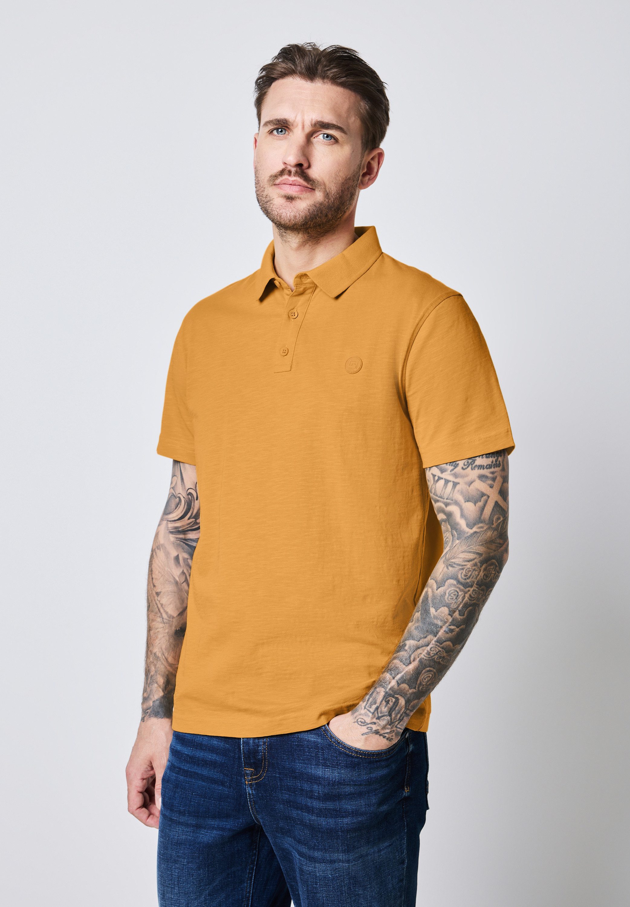 STREET ONE MEN Poloshirt, aus reiner Baumwolle günstig online kaufen