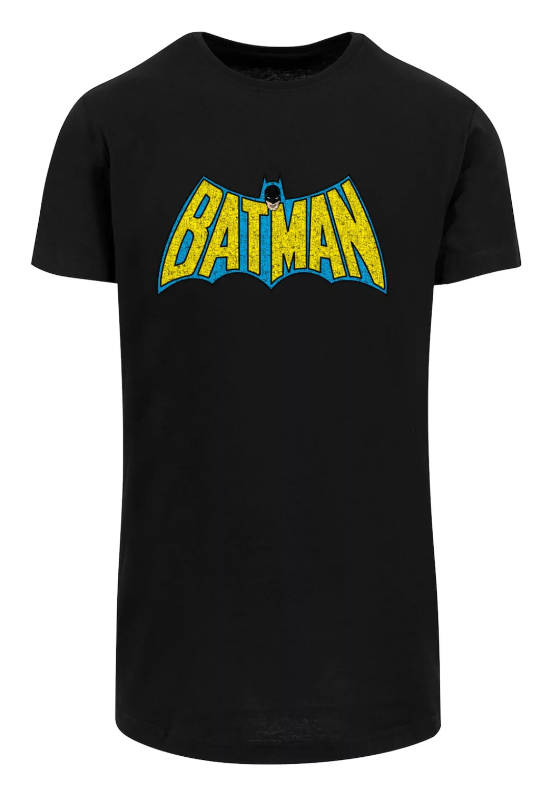 F4NT4STIC T-Shirt "DC Comics Superhelden Batman Crackle Logo", Print günstig online kaufen