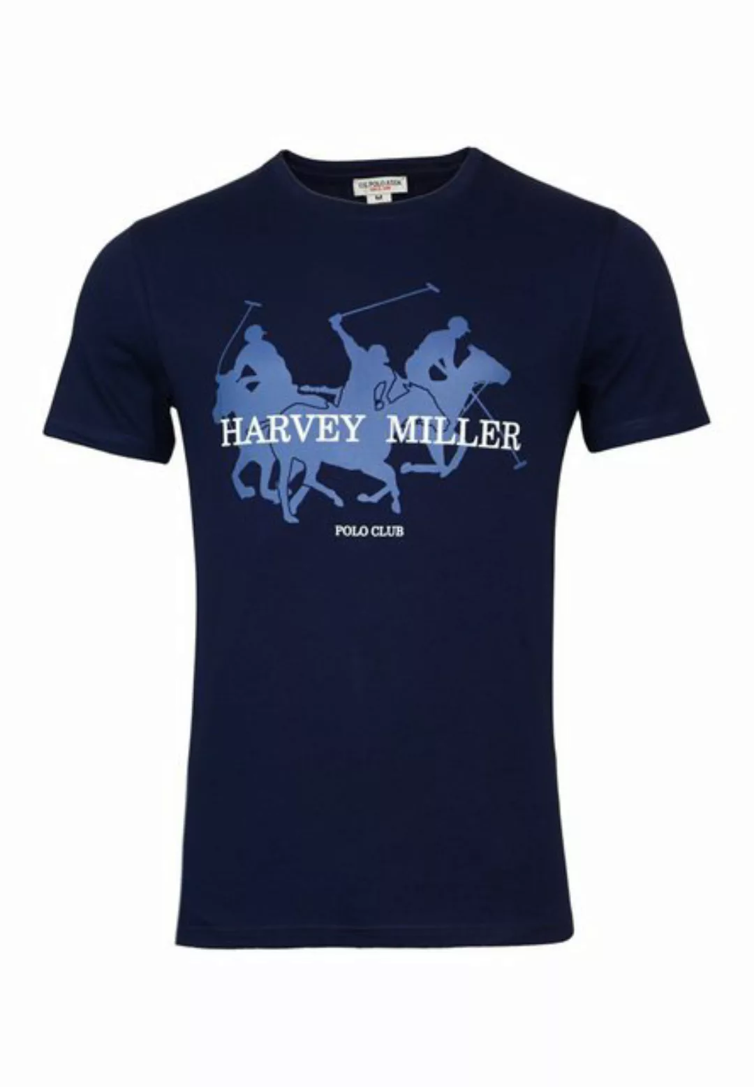 Harvey Miller T-Shirt T-Shirt Kurzarmshirt Horses (1-tlg) günstig online kaufen