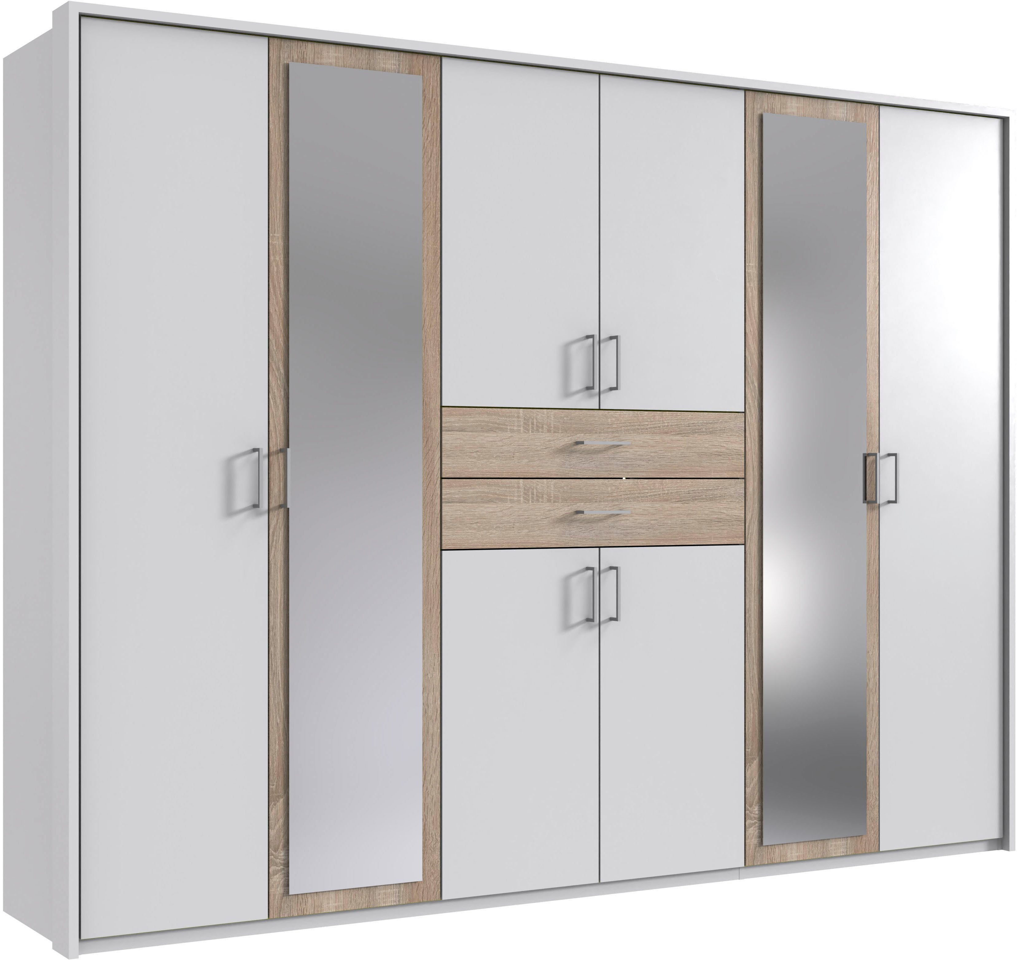 Wimex Kleiderschrank "Diver Drehtürenschrank mit Spiegel, 180, 225 o. 270cm günstig online kaufen