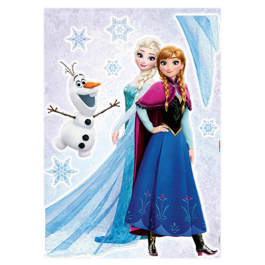 Komar Wandtattoo Frozen Sisters  Frozen Sisters B/L: ca. 50x70 cm günstig online kaufen