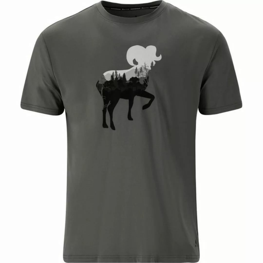 WHISTLER T-Shirt Tsavo M Printed Tee asphalt günstig online kaufen