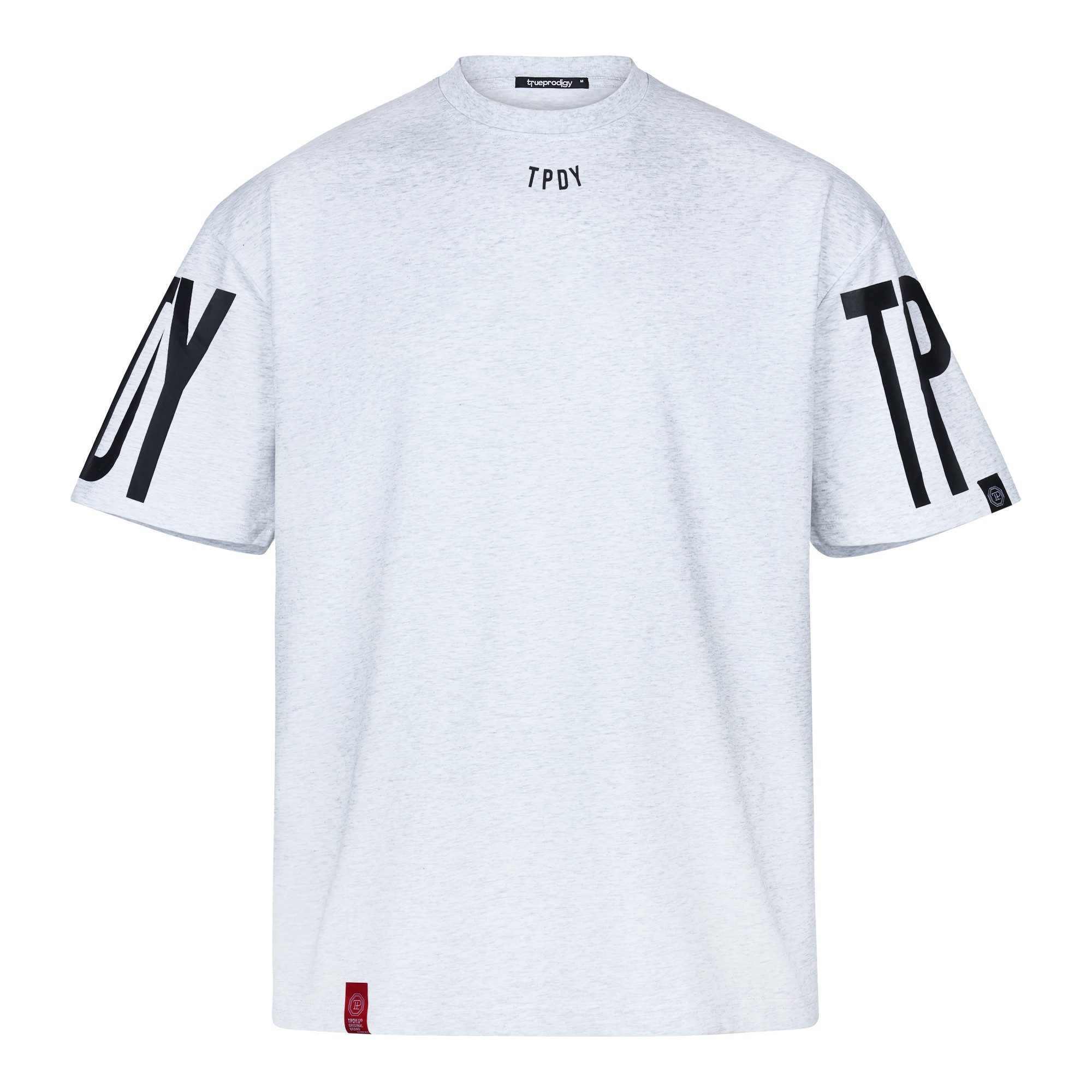 trueprodigy Oversize-Shirt Viktor Logoprint Rundhals dicker günstig online kaufen