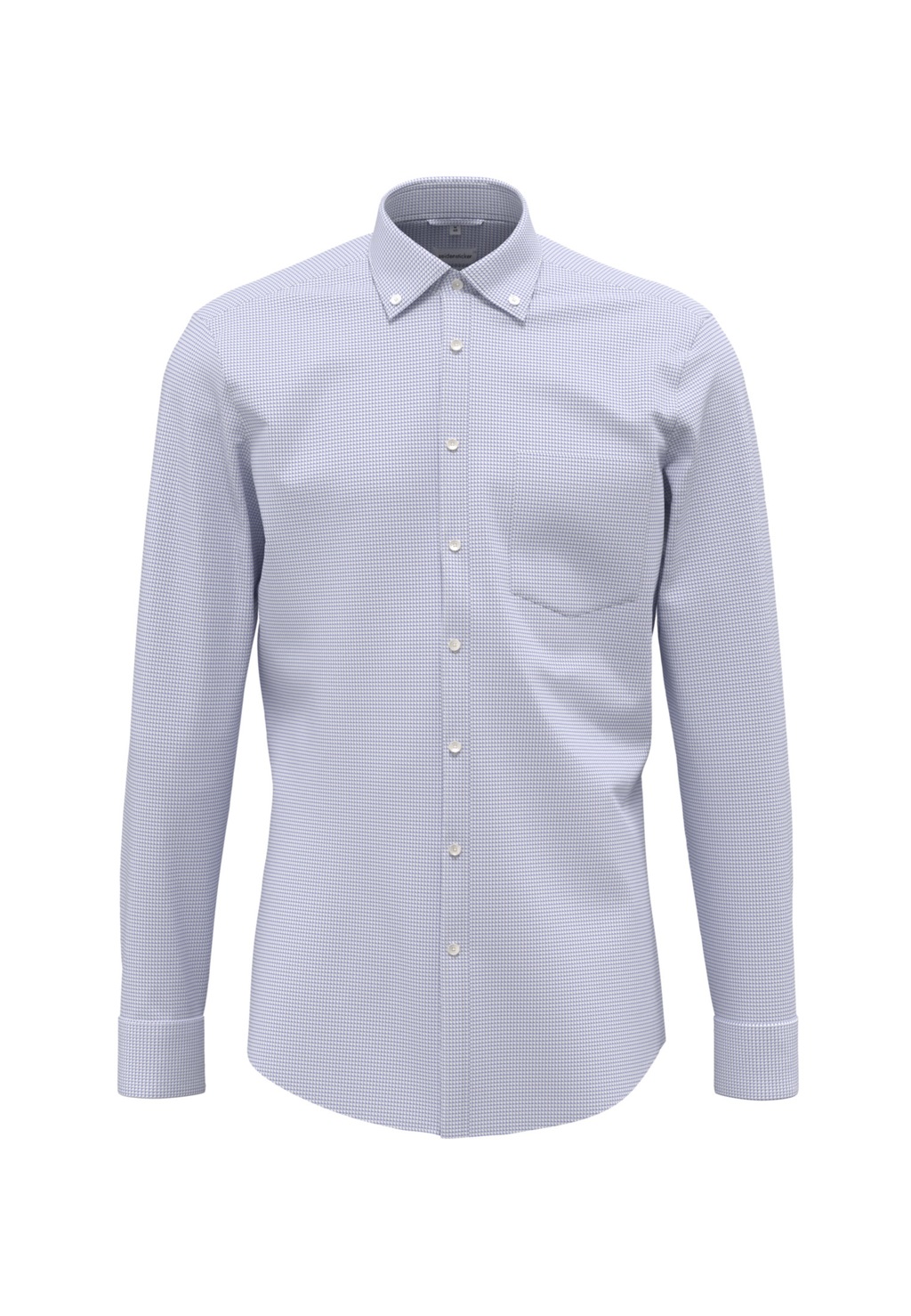seidensticker Businesshemd "Regular", Regular Langarm Button-Down-Kragen St günstig online kaufen