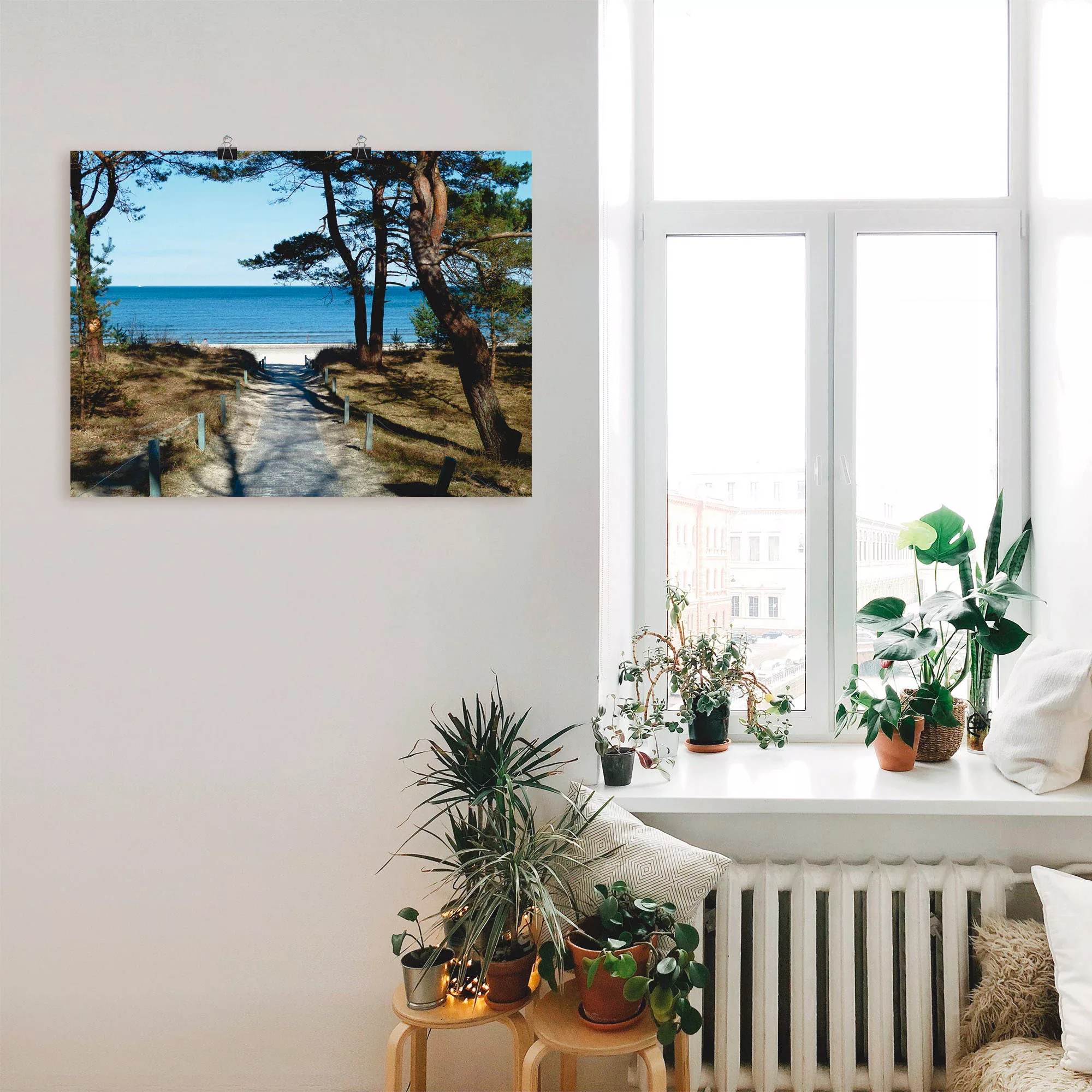 Artland Wandbild »schöne Ostseeküste«, Gewässer, (1 St.) günstig online kaufen
