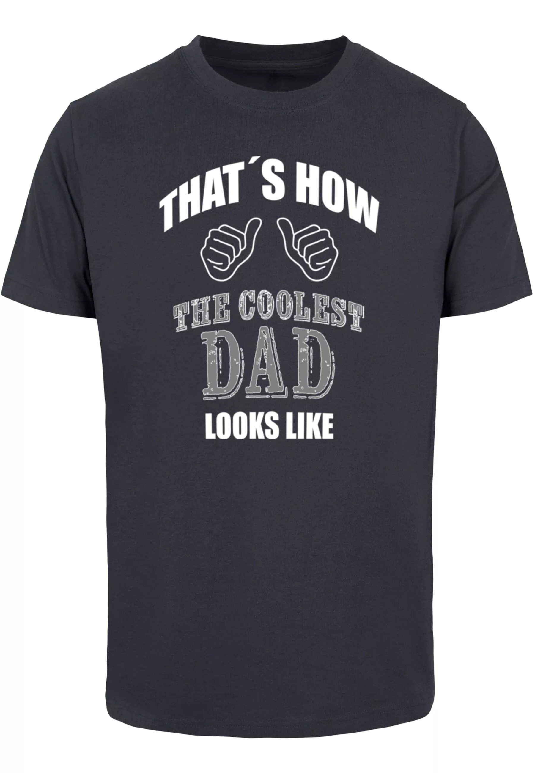Merchcode T-Shirt "Merchcode Herren Coolest Dad T-Shirt Round Neck", (1 tlg günstig online kaufen