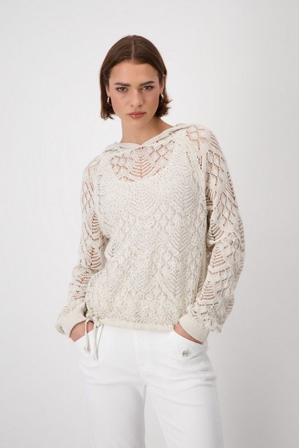Monari Kapuzenpullover Pullover, marmor günstig online kaufen