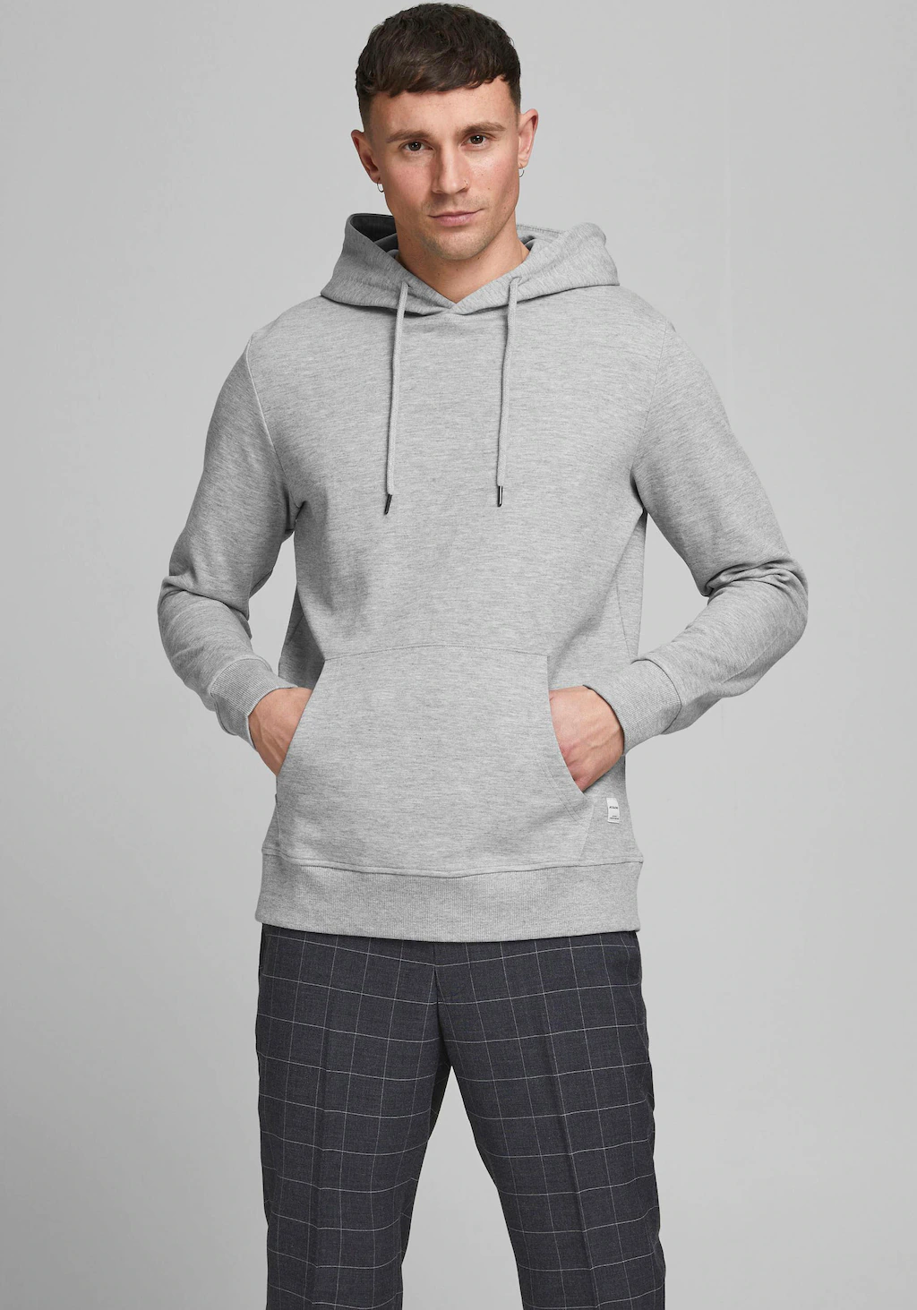 Jack & Jones Hoodie Basic (1-tlg) Sweatshirt / Hoodie - Baumwolle - Atmungs günstig online kaufen