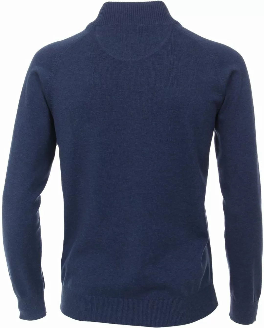 Casa Moda Strickjacke Zip Blau - Größe 5XL günstig online kaufen
