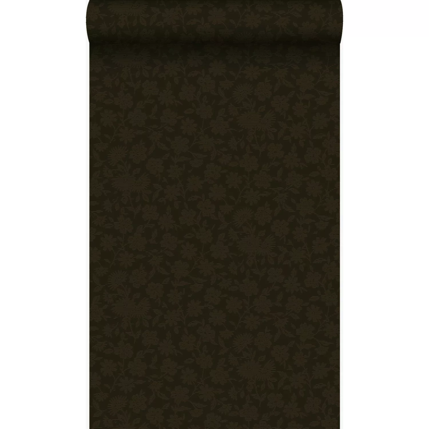 Origin Wallcoverings Tapete Blumen Schwarz 53 cm x 10,05 m 345440 günstig online kaufen