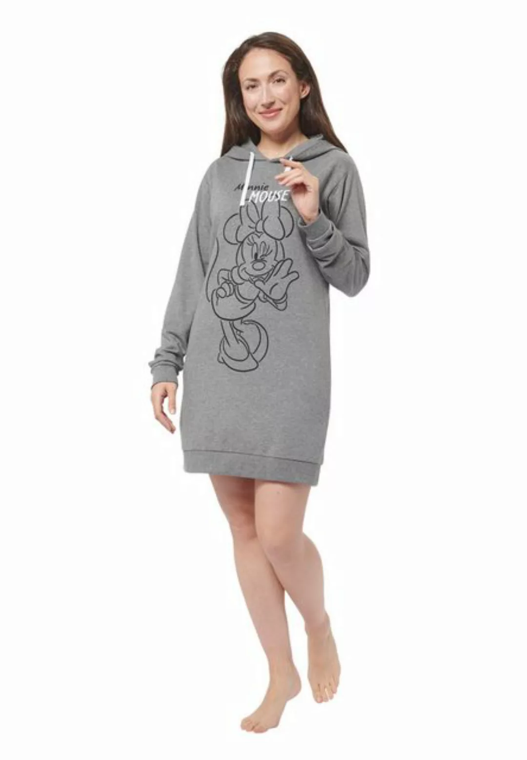 United Labels® Sweatshirt Disney - Minnie Mouse - Style - Sweatkleid Oversi günstig online kaufen