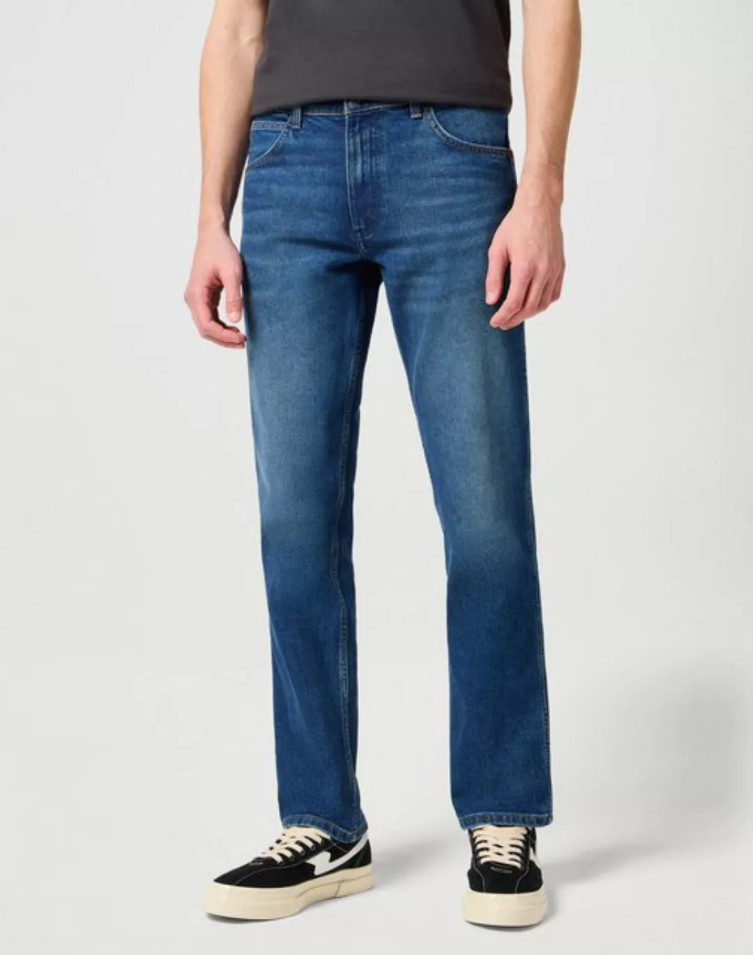 Wrangler Herren Jeans GREENSBORO - Regular Fit - Blau - Blue Arcade günstig online kaufen