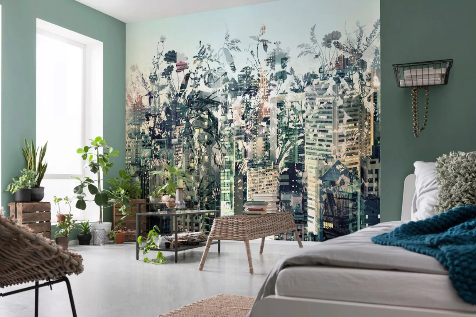 Komar Fototapete Urban Jungle 368 cm x 254 cm FSC® günstig online kaufen