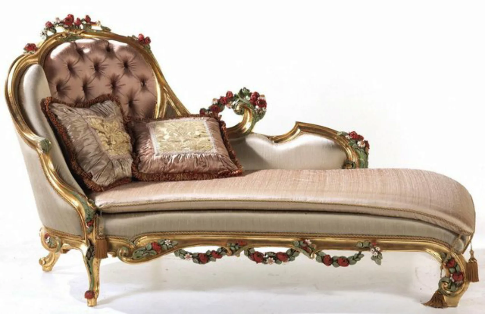 Xlmoebel Chaiselongue Luxuriöse lila Chaiselongue Liege - Klassisches Möbel günstig online kaufen