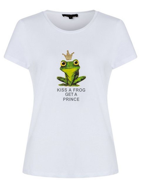 T-Shirt mit Frosch-Print, weiß, Frühjahrs-Kollektion günstig online kaufen