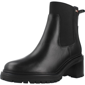 Tommy Hilfiger  Stiefel FLAG MID HEEL LEATHER CH günstig online kaufen