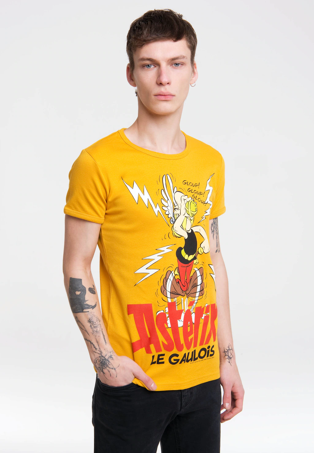 LOGOSHIRT T-Shirt, mit Asterix-Print günstig online kaufen