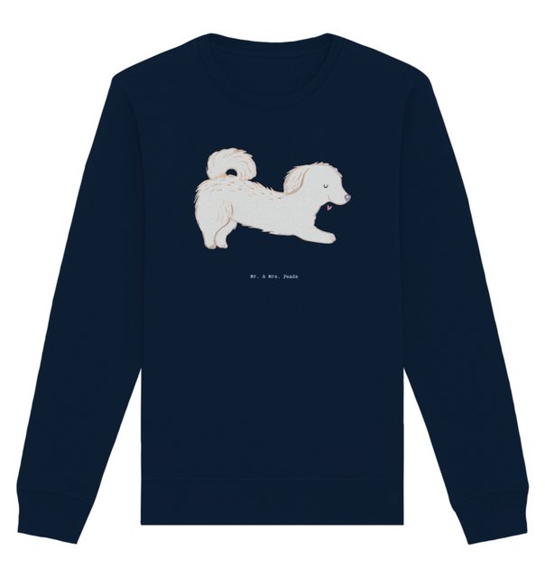 Mr. & Mrs. Panda Longpullover Größe S Maltipoo Moment - French Navy - Gesch günstig online kaufen