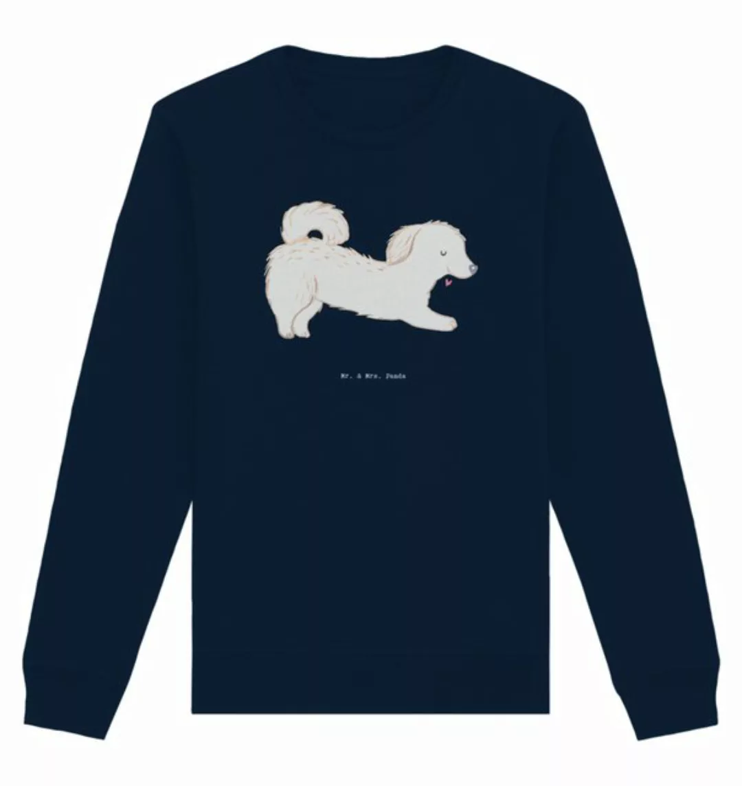 Mr. & Mrs. Panda Longpullover Größe XL Maltipoo Moment - French Navy - Gesc günstig online kaufen