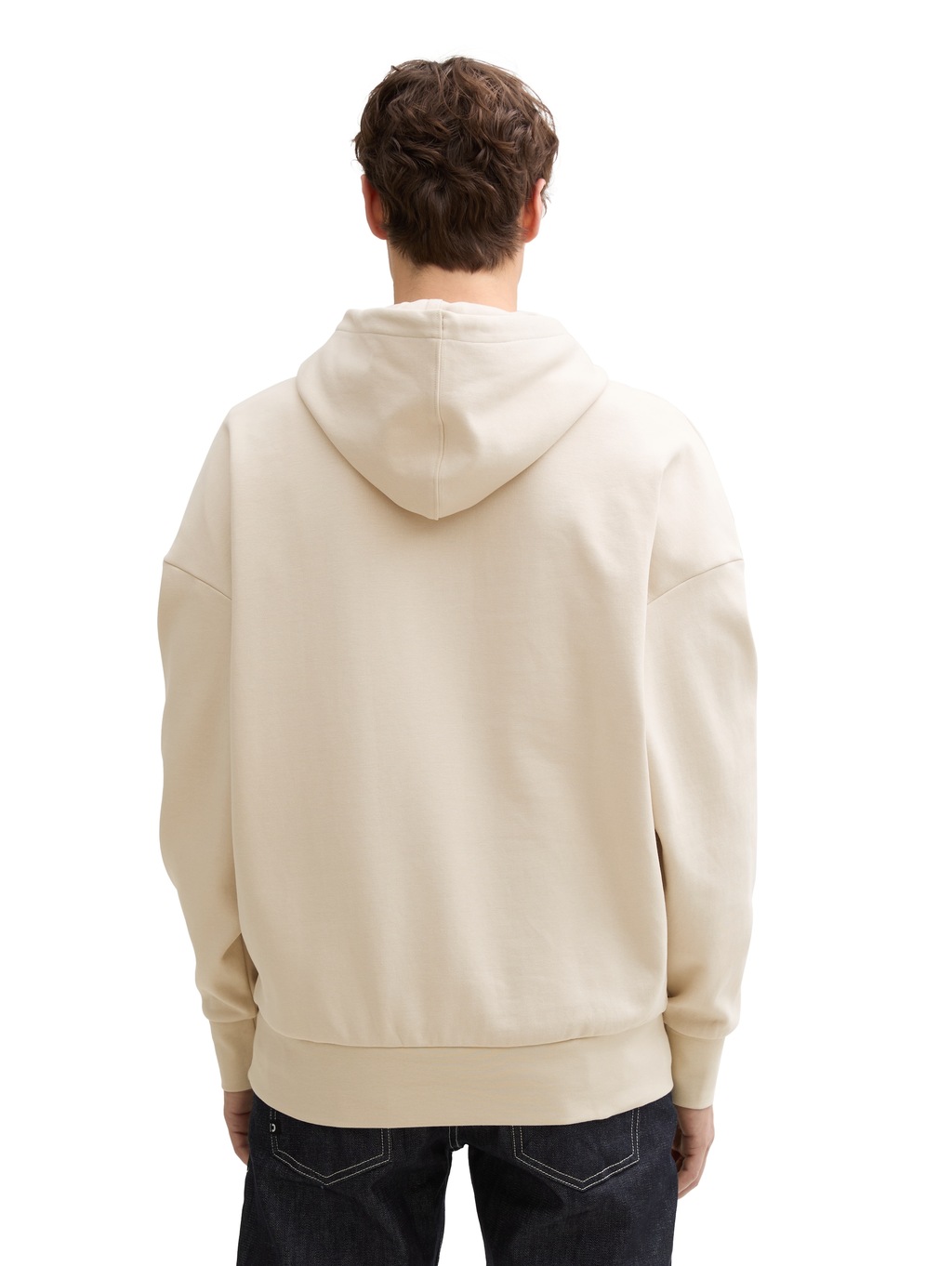 TOM TAILOR Denim Kapuzensweatshirt, mit Statement-Print günstig online kaufen