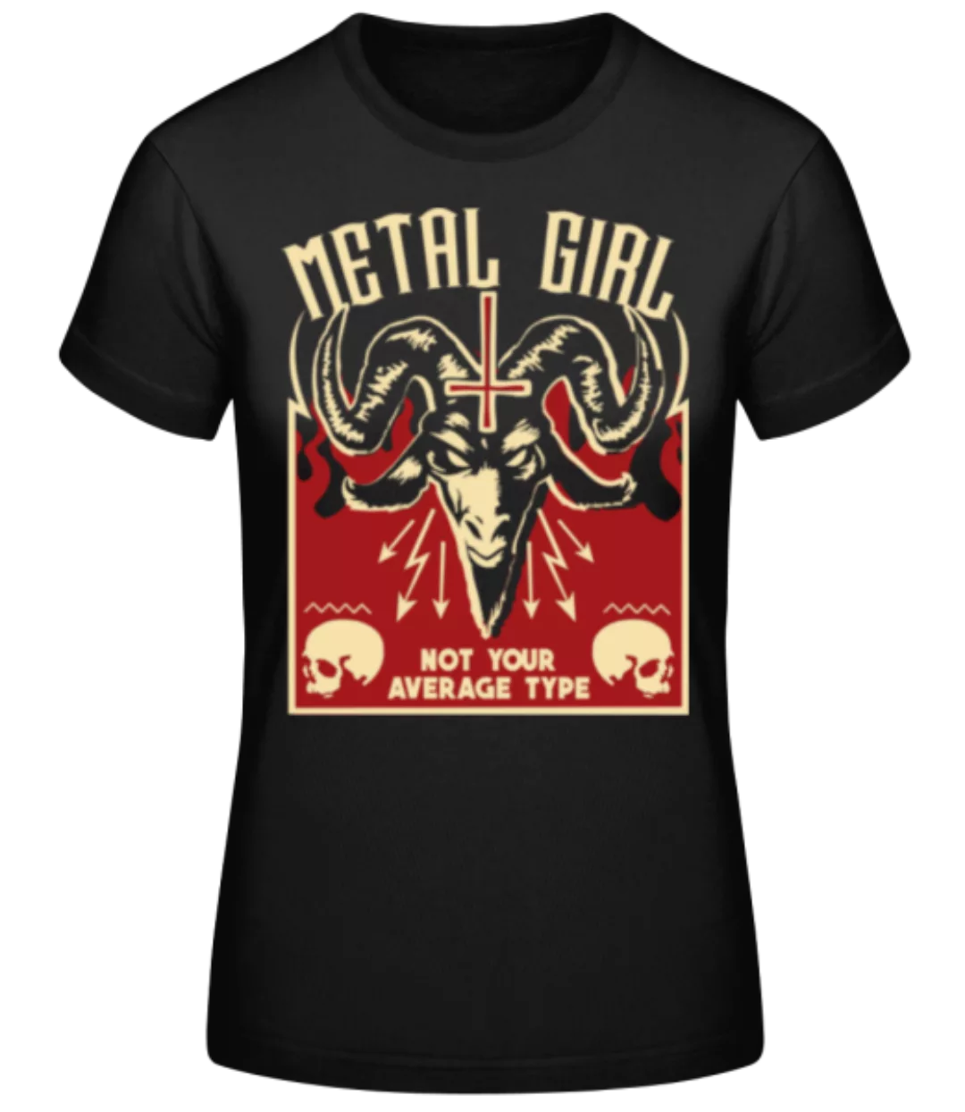 Metal Girl · Frauen Basic T-Shirt günstig online kaufen