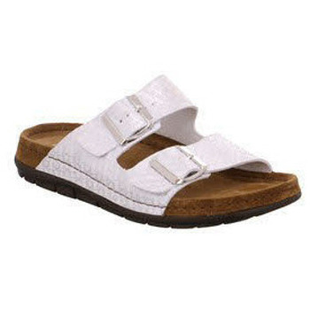 Rohde  Pantoffeln Pantoletten für Damen in silber günstig online kaufen