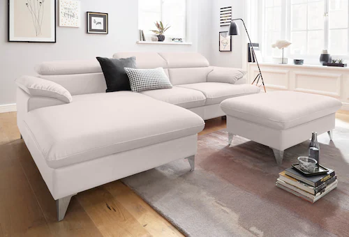 COTTA Polstergarnitur "Caluso L-Form", (2 tlg.), Set bestehend aus: Ecksofa günstig online kaufen