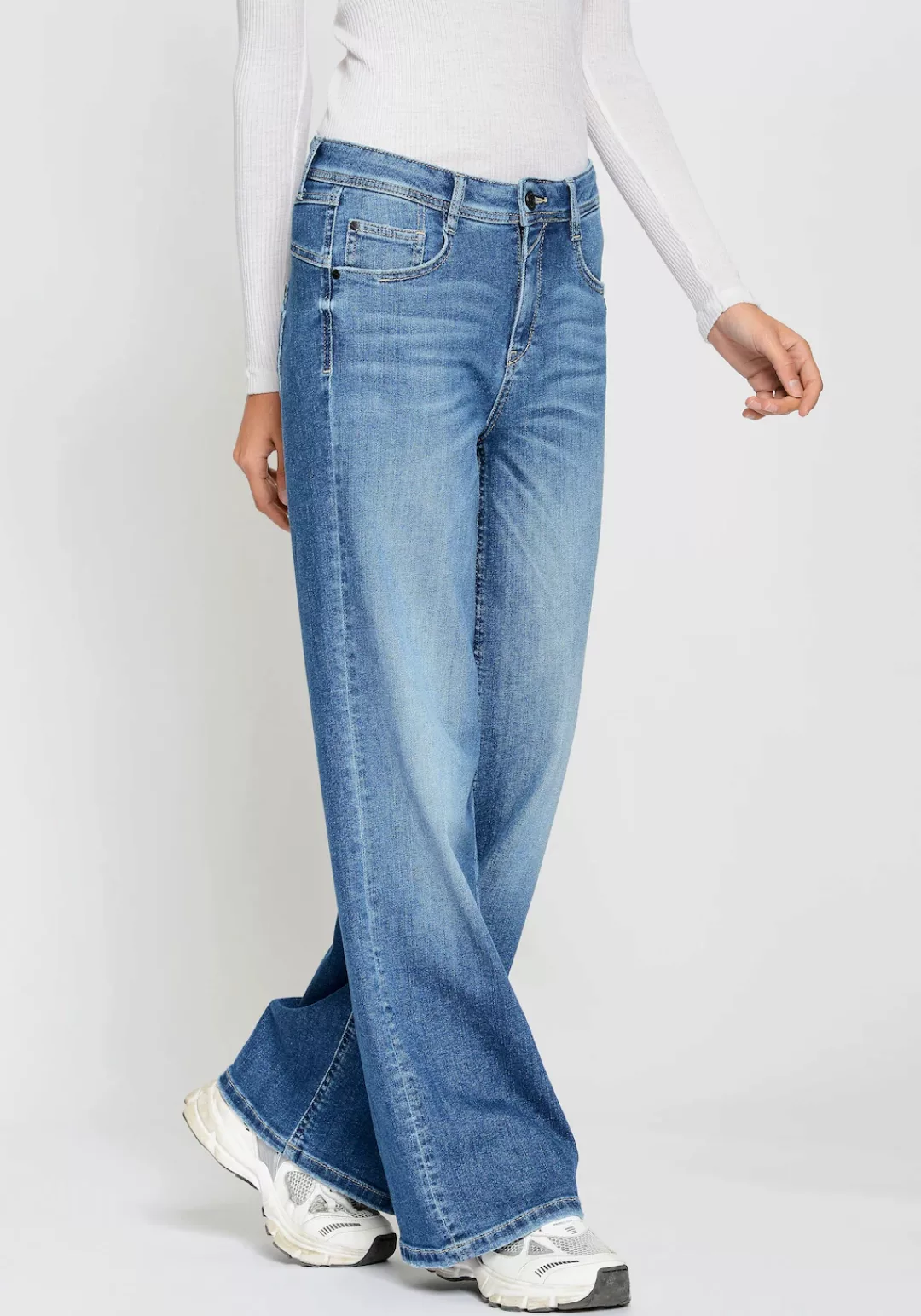 GANG Weite Jeans 94AMELIE WIDE günstig online kaufen