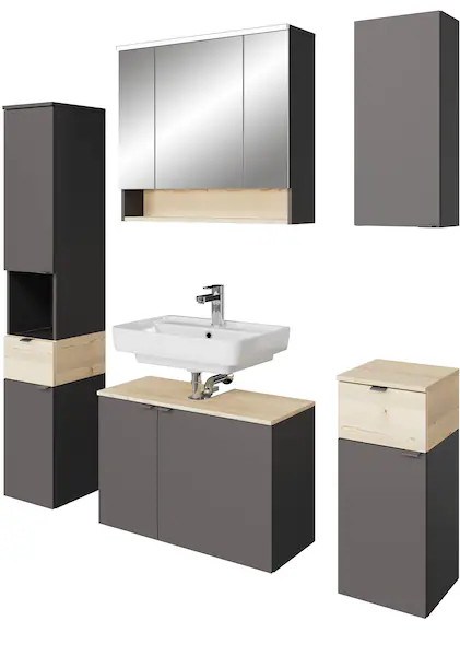 Saphir Badmöbel-Set "Quickset 394", (Komplett-Set, 5 St.) günstig online kaufen