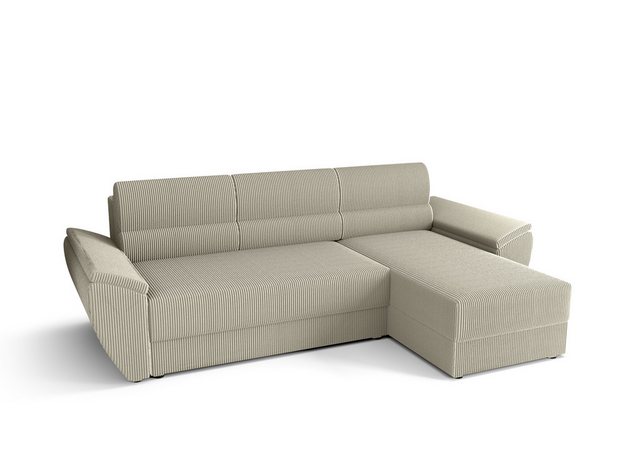 ALTDECOR Ecksofa REB-L2, Couch mit Schlaffunktion, Wohnzimmer - Wohnlandsch günstig online kaufen